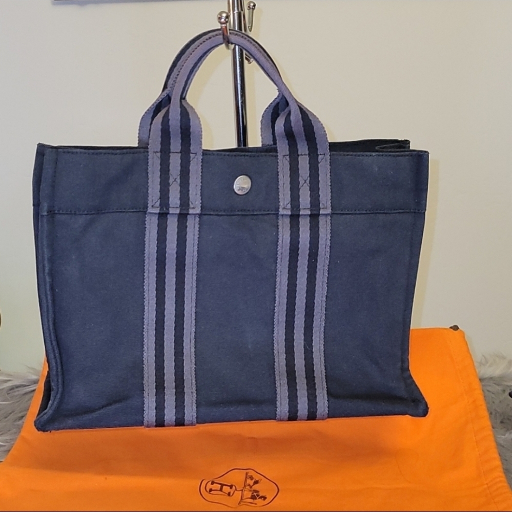 Hermes Canvas Tote bag